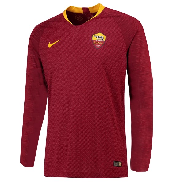 Camiseta As Roma 1ª ML 2018-2019 Rojo